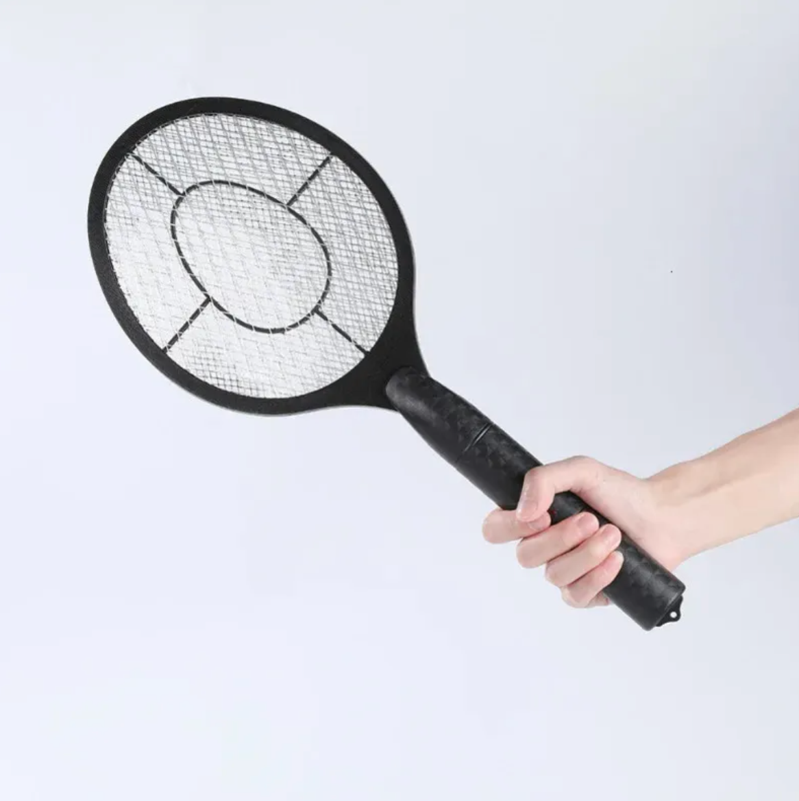 Electric Fly Swatter Racket Portable Mosquitos Killer Pest Control