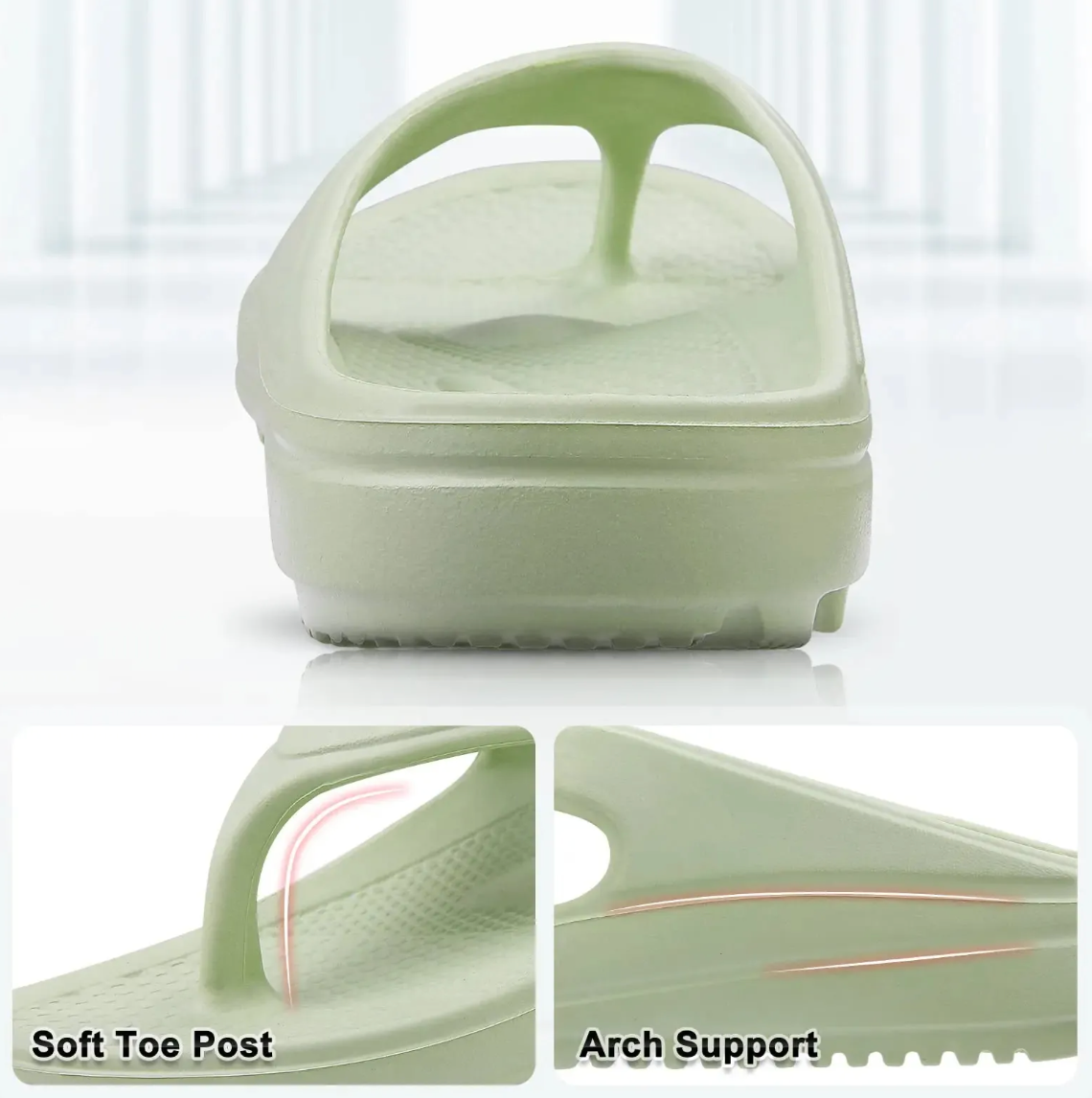 Summer Slippers Outdoor Orthopedic Flip-flops With Arch Support